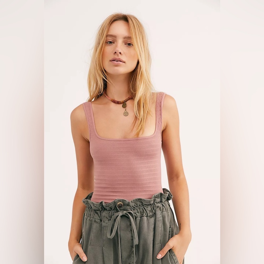 Free People Intimately Square One Seamless Cami
NWOT